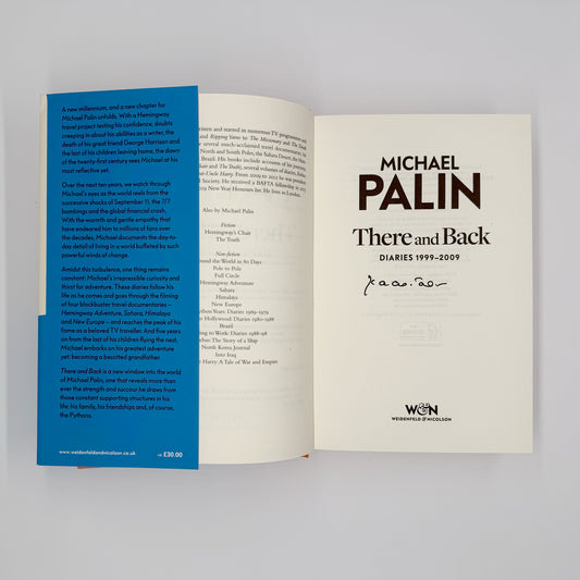 Palin, Michael - There & Back, Diaries 1999-2009 (Signed)