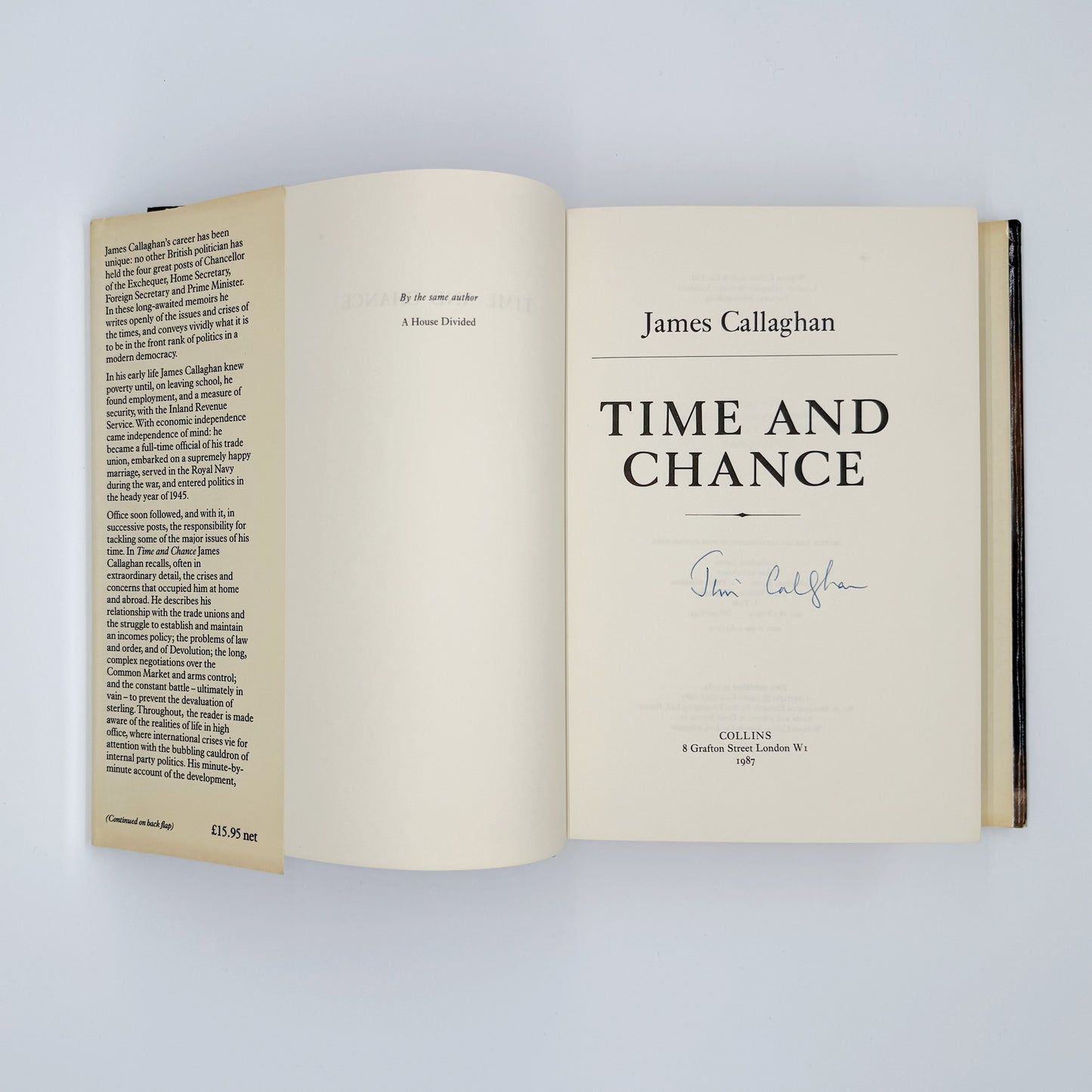 Callaghan, James - Time & Chance (Signed)