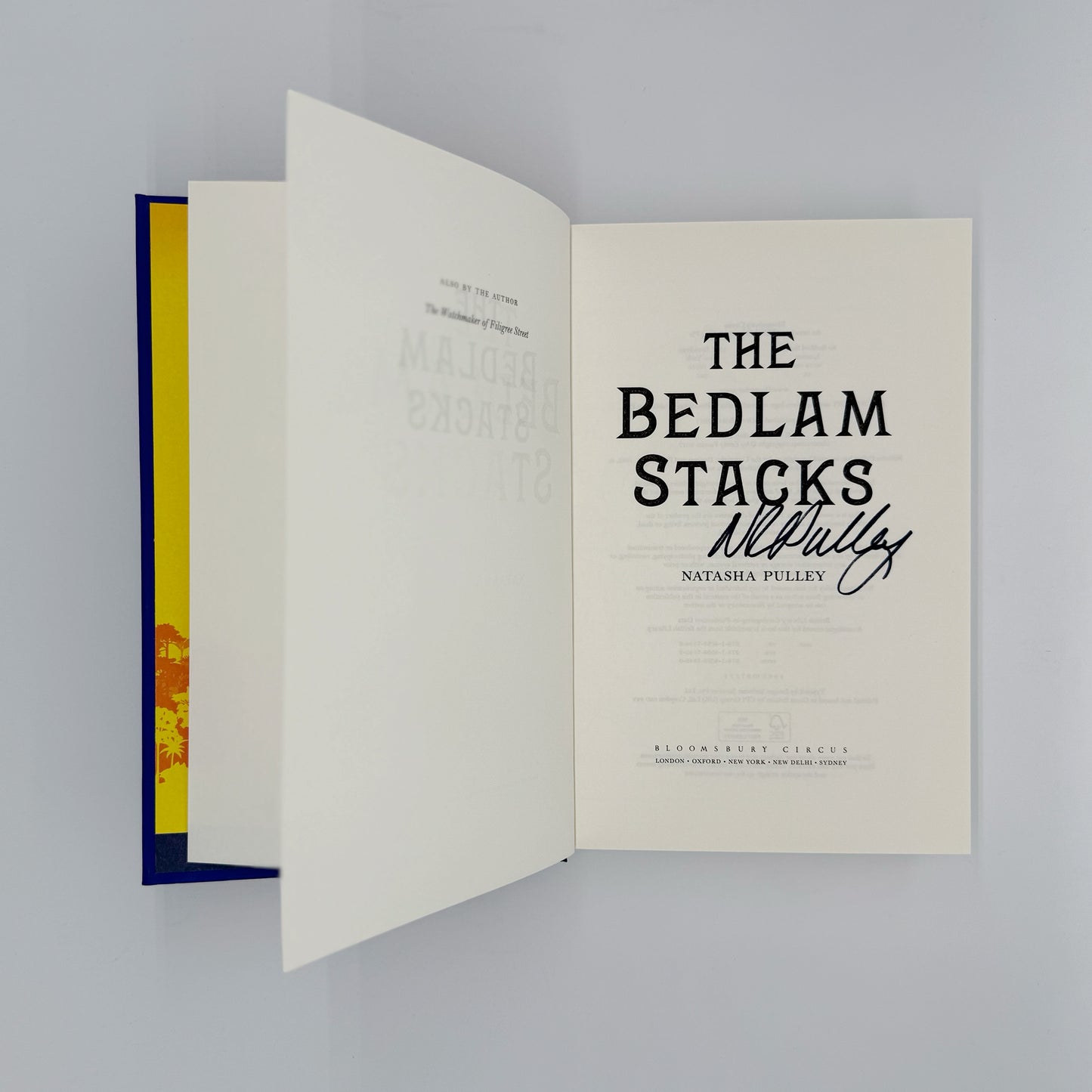 Pulley, Natasha - The Bedlam Stacks (Signed)