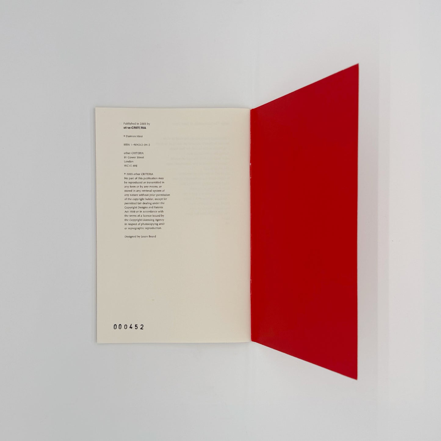 Hirst, Damien - Cancer Chronicles (Signed)