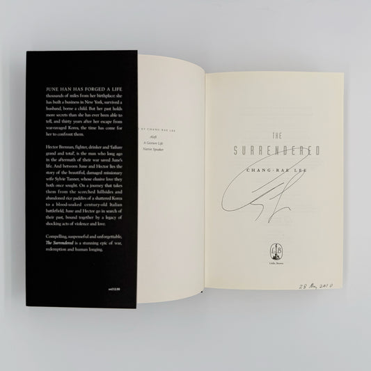 Lee, Chang-Rae - The Surrendered (Signed)