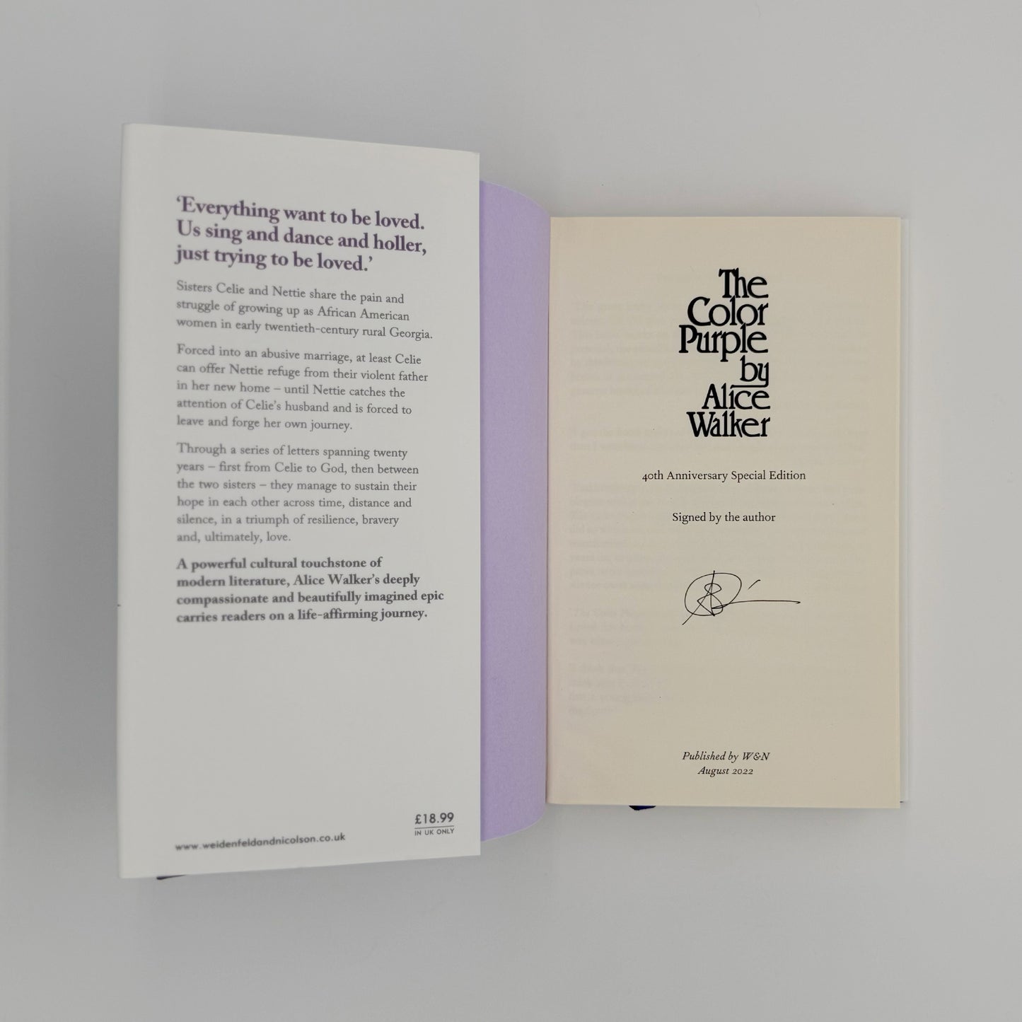 Walker, Alice - The Colour Purple (Signed)