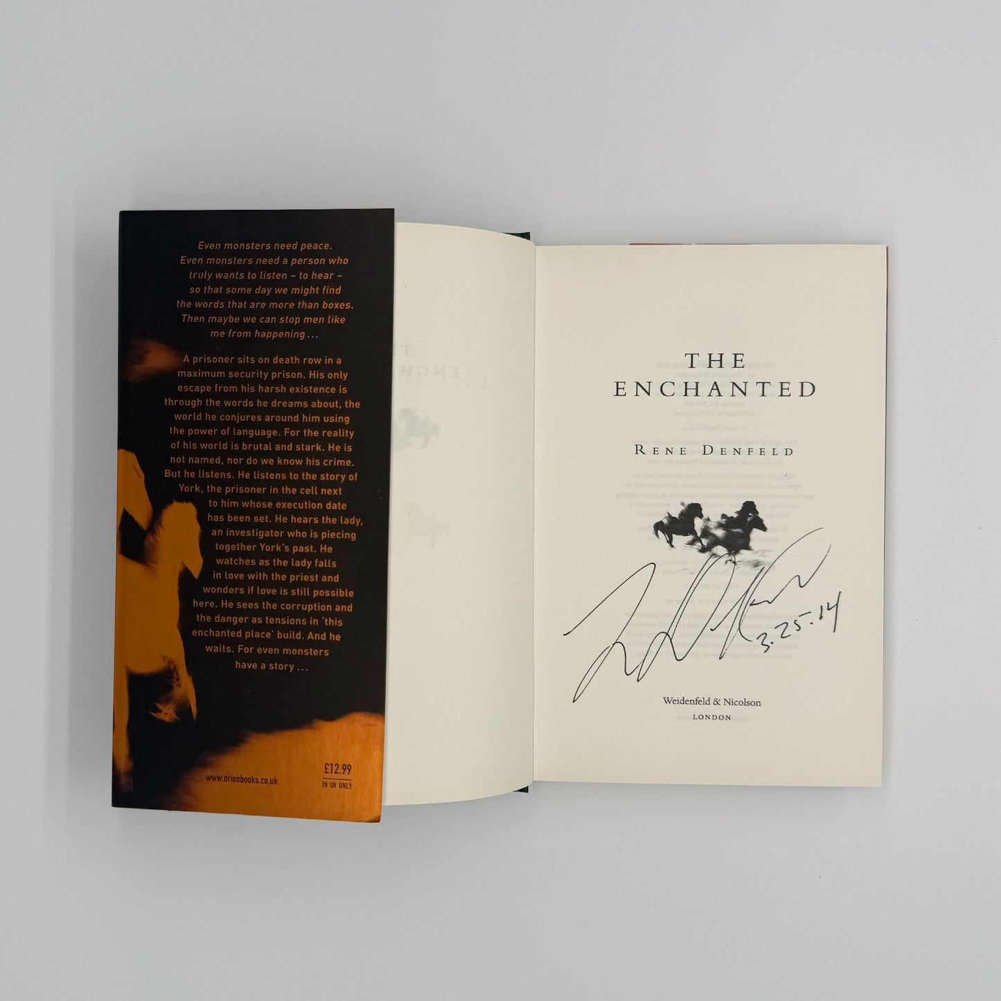 Denfeld, Rene - The Enchanted (Signed)