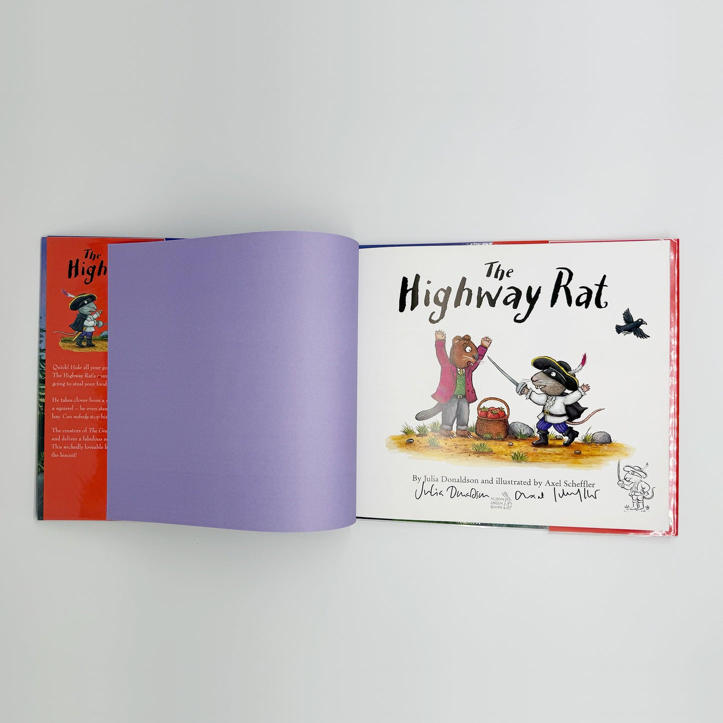 Donaldson, Julia - The Highway Rat (Signed)