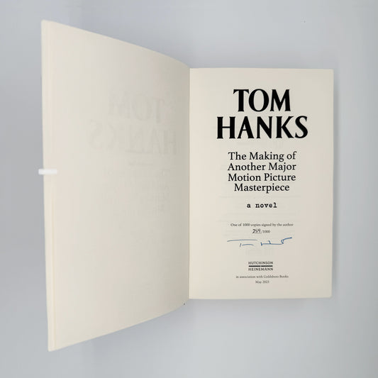 Hanks, Tom - Making of Another Major Motion Picture Masterpiece (Signed)