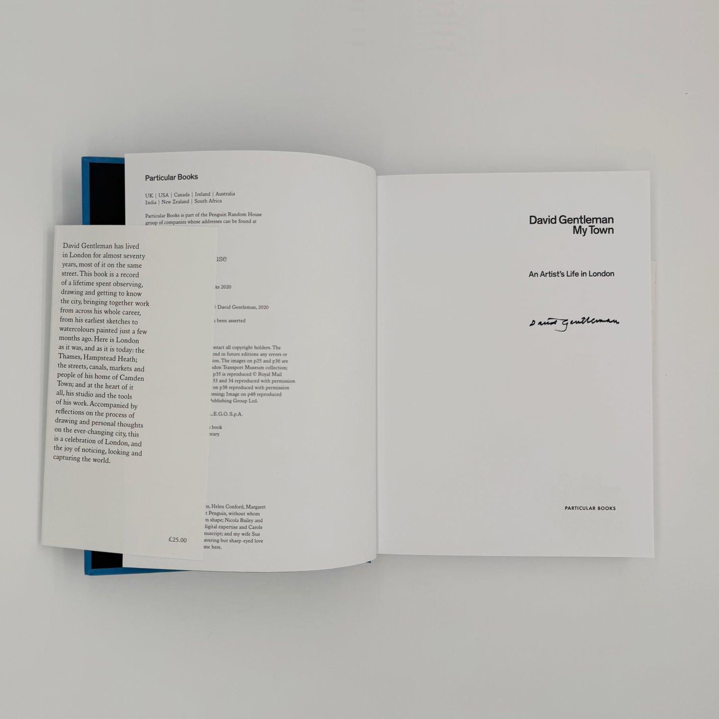 Gentleman, David - My Town, An Artist’s Life In London (Signed)