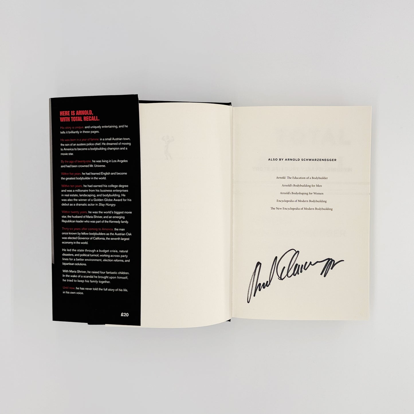 Schwarzenegger, Arnold - Total Recall (Signed)