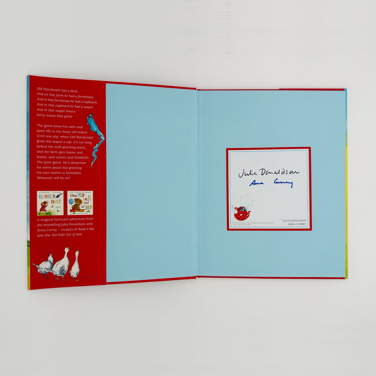 Donaldson, Julia - The Teenie Weenie Genie (Signed)