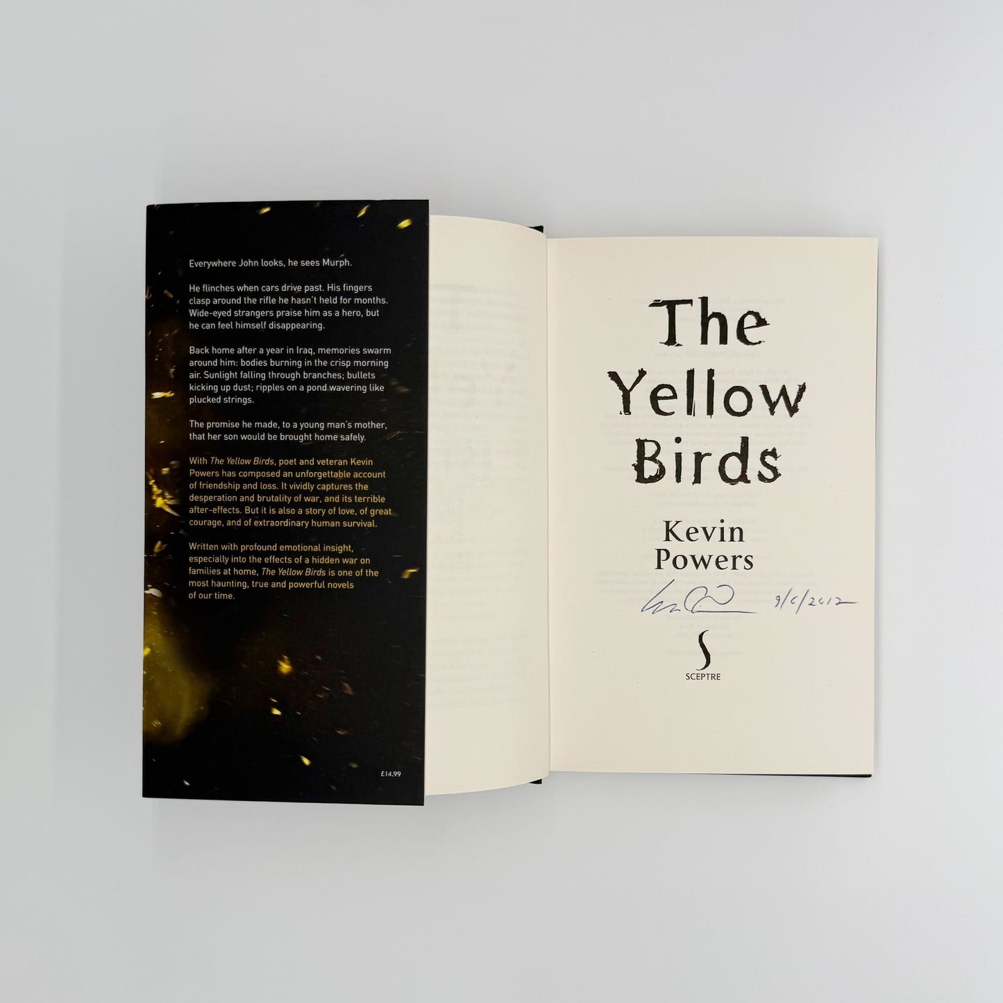 Powers, Kevin - The Yellow Birds (Signed)