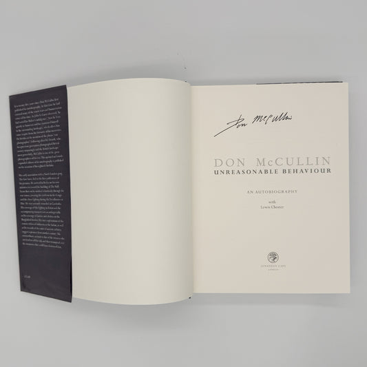McCullin, Don - Unreasonable Behaviour (Signed)