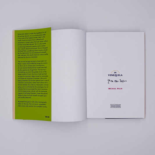 Palin, Michael - In Venezuela (Signed)