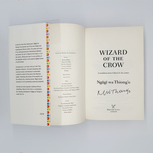 wa Thiong’o, Ngugi - Wizard of the Crow (Signed)