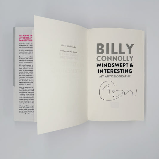 Connolly, Billy - Windswept and Interesting (Signed)