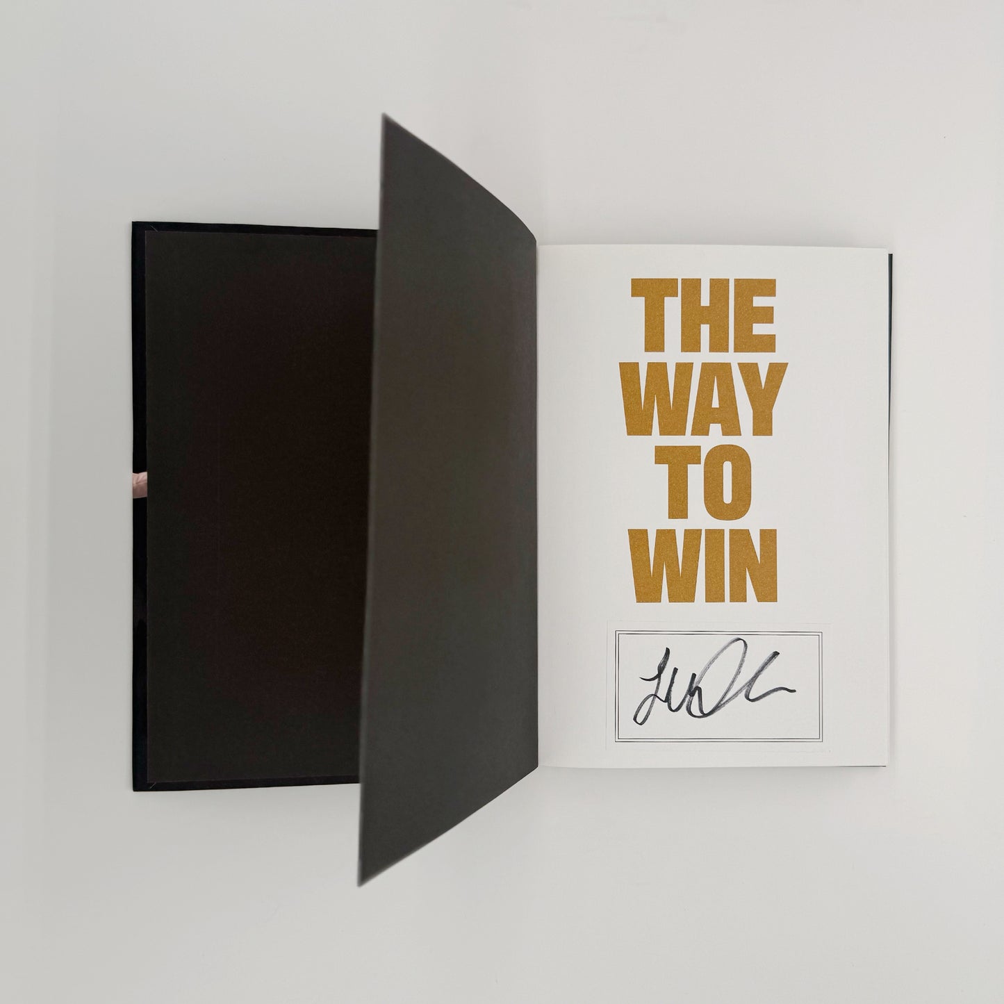 Cooke, Liv - The Way To Win (Signed)