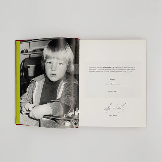 Warne, Shane - 350 My Illustrated Career (Signed)
