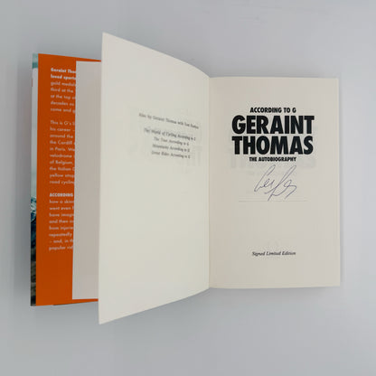 Thomas, Geraint - According to G (Signed)