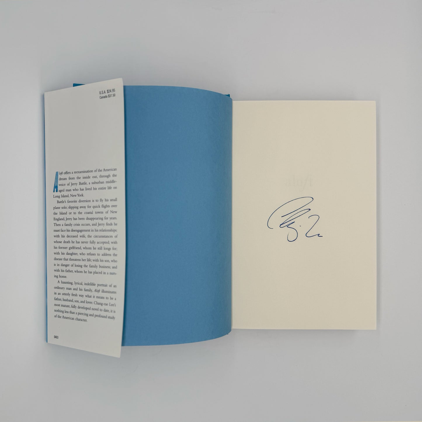 Lee, Chang-Rae - Aloft (Signed)