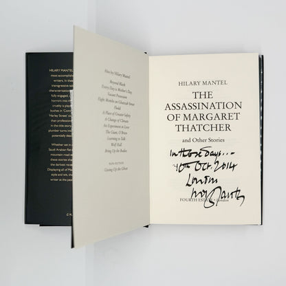Mantel, Hilary - The Assassination of Margaret Thatcher (Signed)