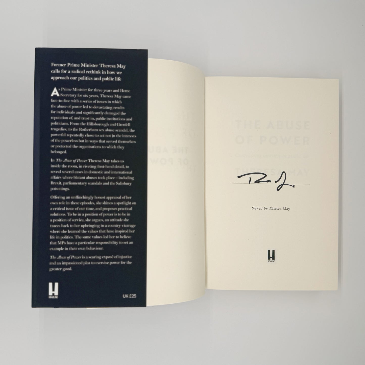 May, Theresa - The Abuse of Power (Signed)