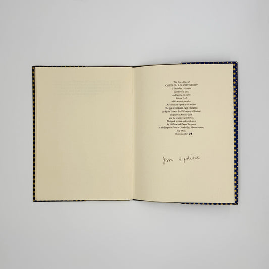 Updike, John - Couples: A Short Story (Signed)