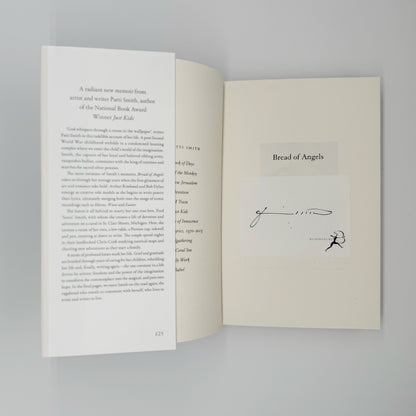 Smith, Patti - Bread of Angels (Signed)