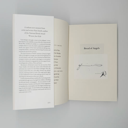 Smith, Patti - Bread of Angels (Signed)