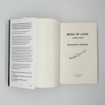 Atwood, Margaret - Book of Lives (Signed)