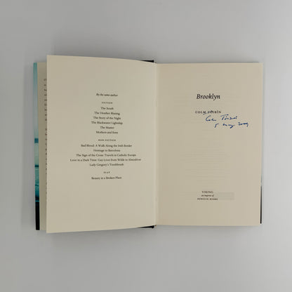 Toibin, Colm - Brooklyn (Signed)