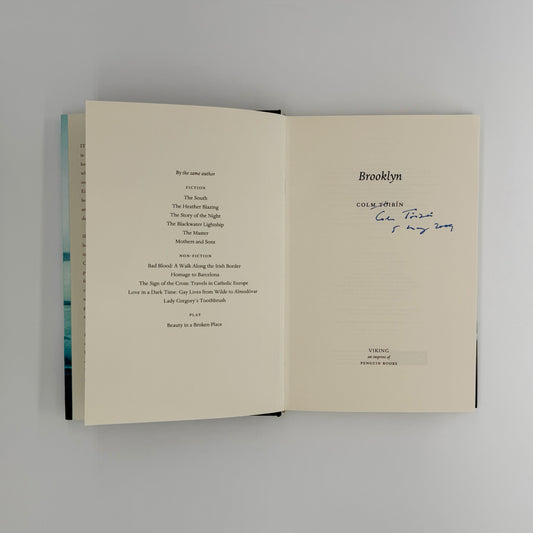 Toibin, Colm - Brooklyn (Signed)