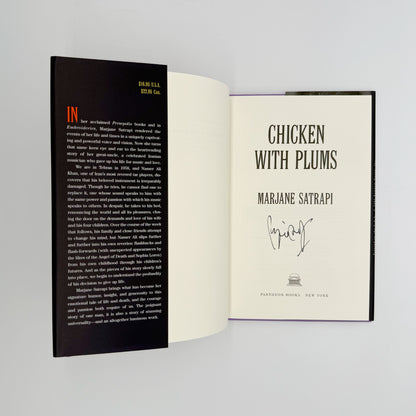 Satrapi, Marjane - Chicken With Plums (Signed)
