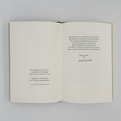 Bennett, Alan - Diaries (Signed)