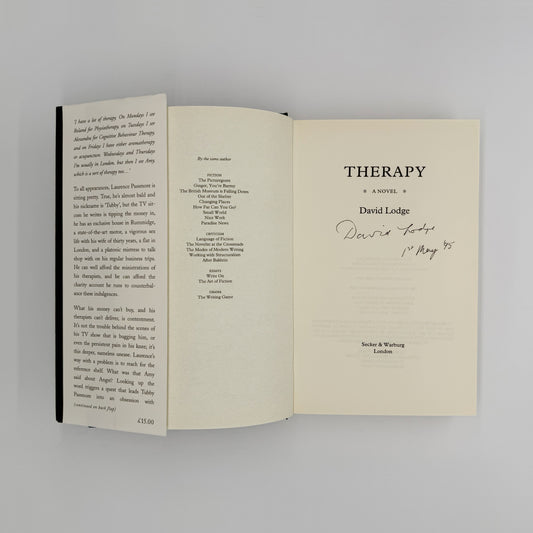 Lodge, David - Therapy (Signed)