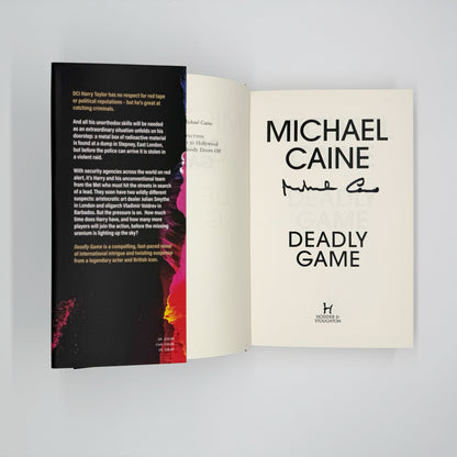Caine, Michael - Deadly Game (Signed)