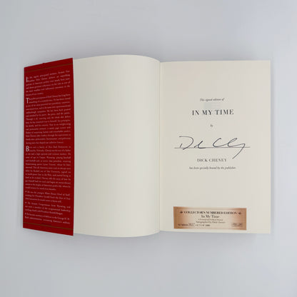 Cheney, Dick - In My Time (Signed)