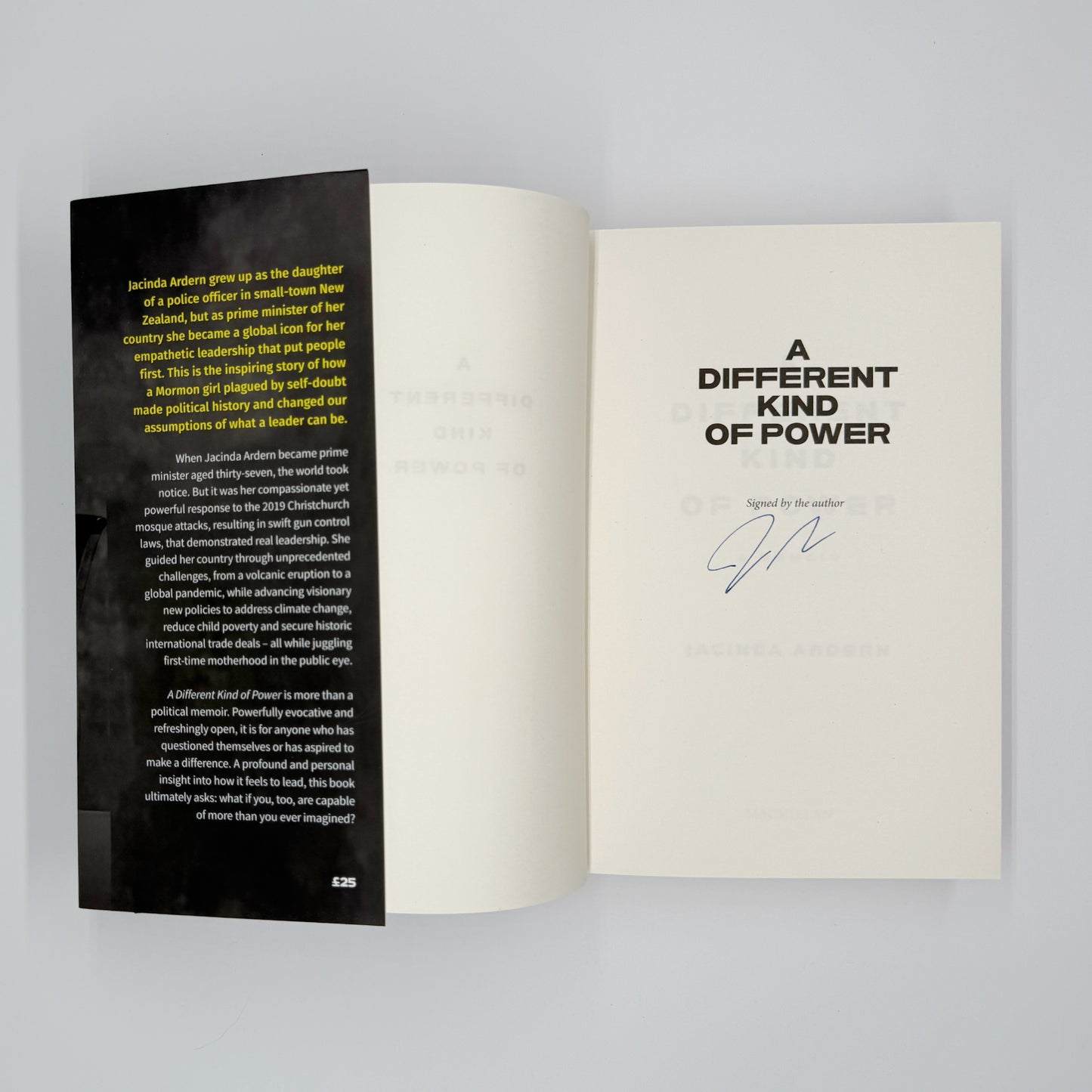 Ardern, Jacinda - A Different Kind of Power (Signed)