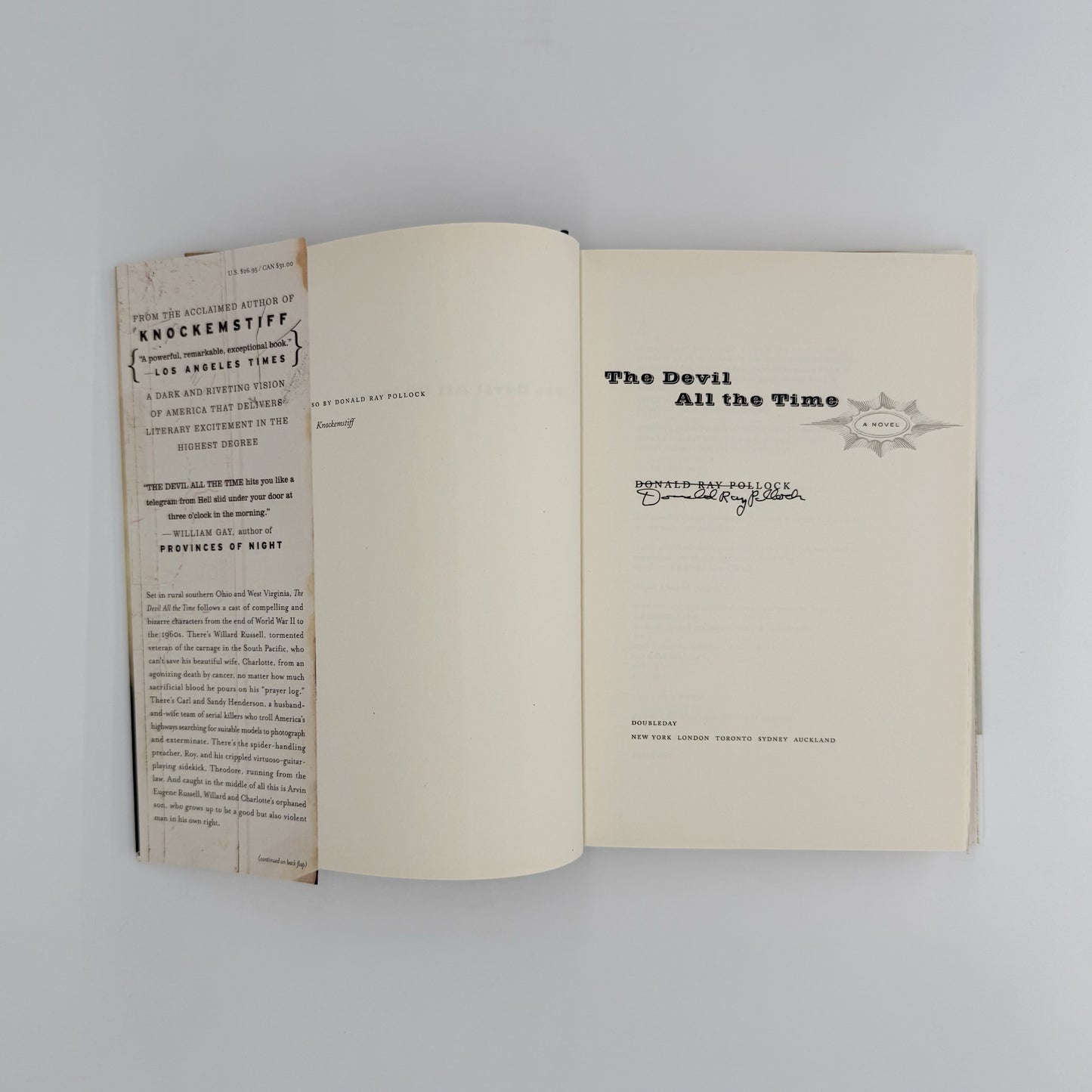 Pollock, Donald Ray - The Devil All The Time (Signed)