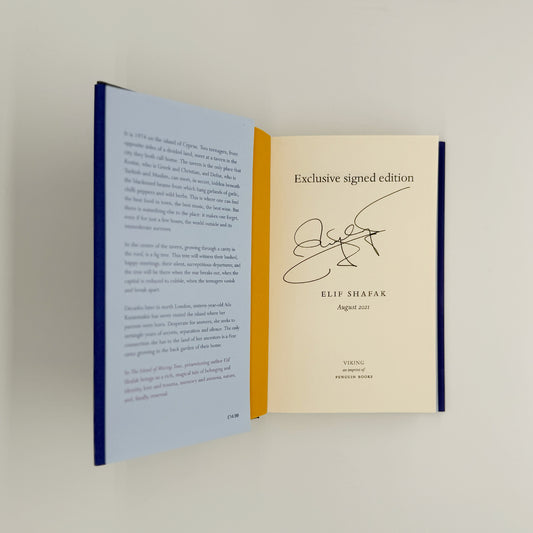 Shafak, Elif - The Island of Missing Trees (Signed)