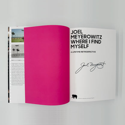 Meyerowitz, Joel - Where I Find Myself (Signed)