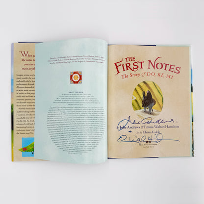 Andrews, Dame Julie - The First Notes, the Story of Do, Re, Mi (Signed)