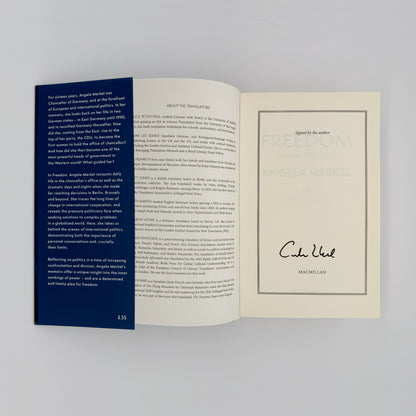 Merkel, Angela - Freedom (Signed)