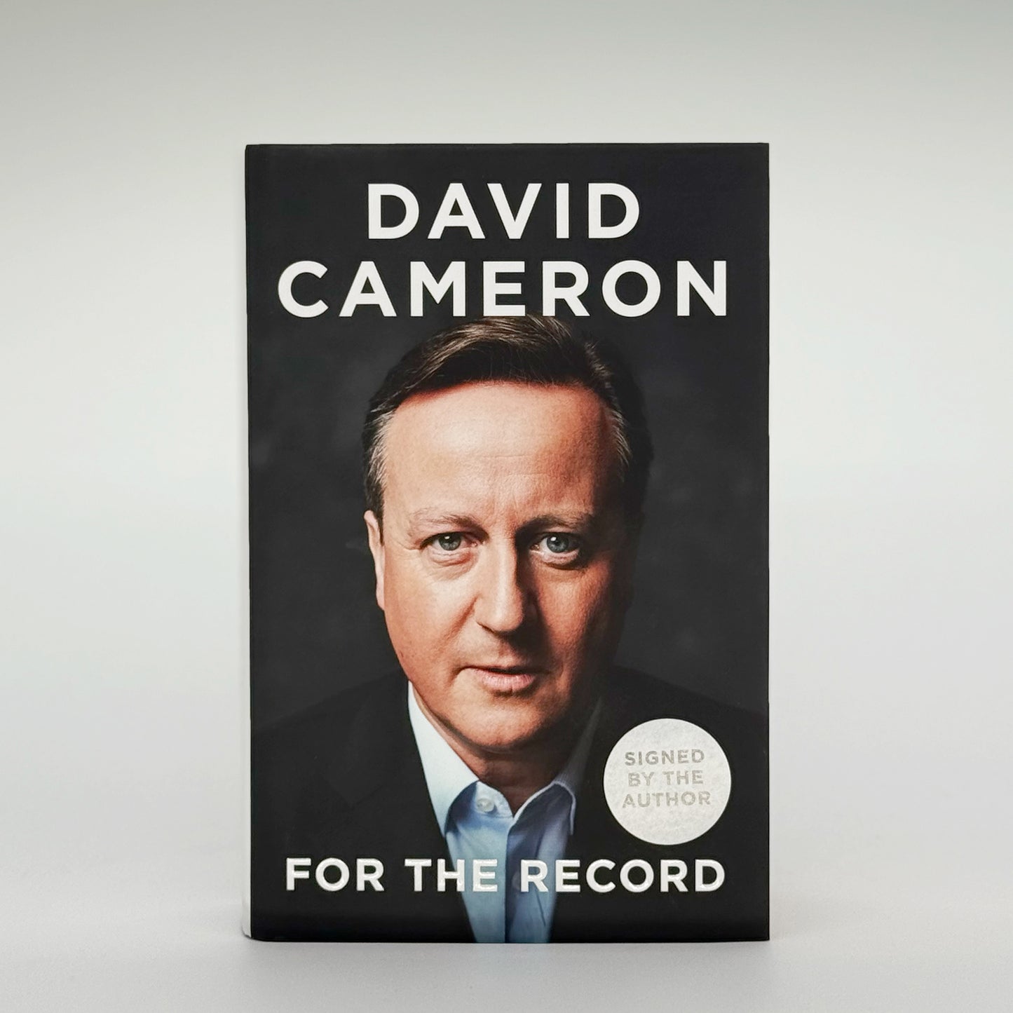 Cameron, David - For The Record (Signed)