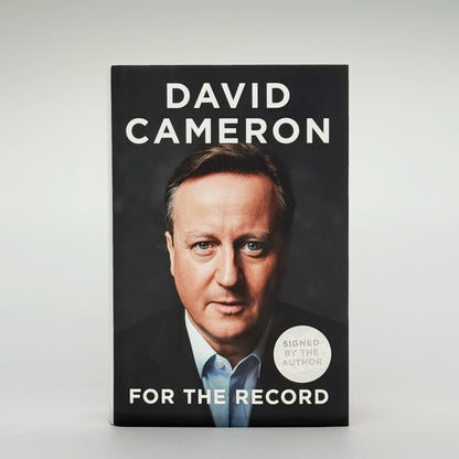 Cameron, David - For The Record (Signed)