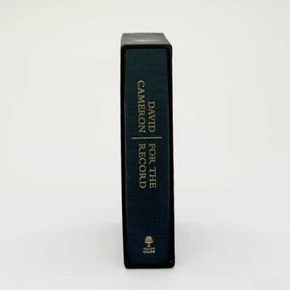 Cameron, David - For the Record (Signed)
