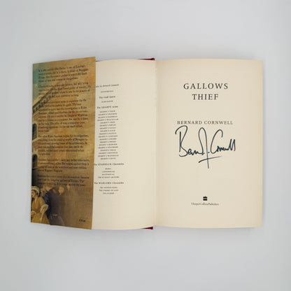 Cornwell, Bernard - Gallows Thief (Signed)
