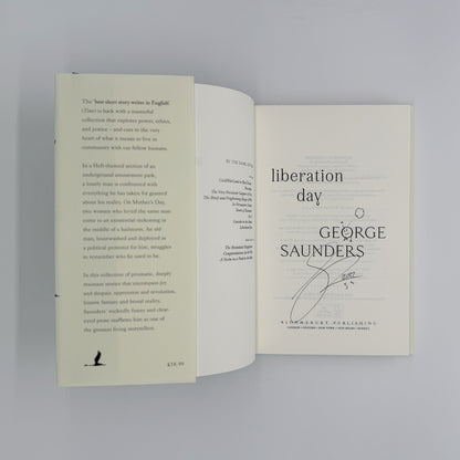 Saunders, George - Liberation Day (Signed)