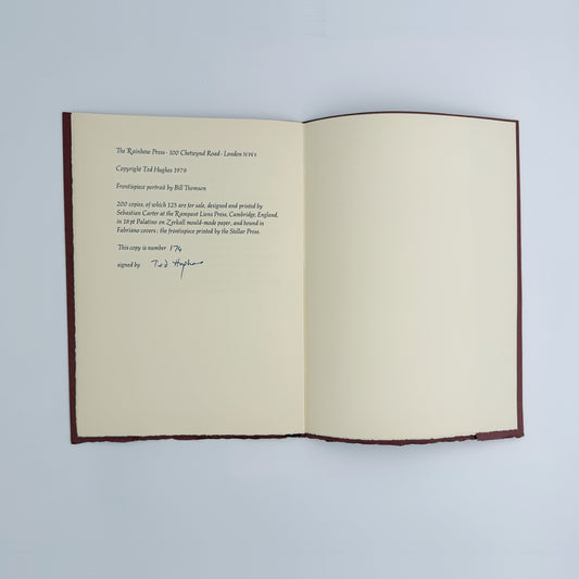 Hughes, Ted - Henry Williamson, a Tribute (Signed)