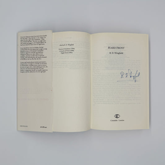 Wingfield, R.D. - Hard Frost (Signed)