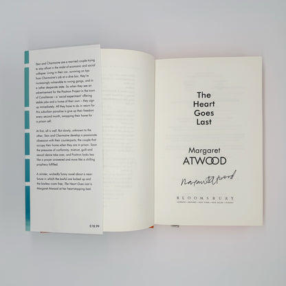 Atwood, Margaret - The Heart Goes Last (Signed)