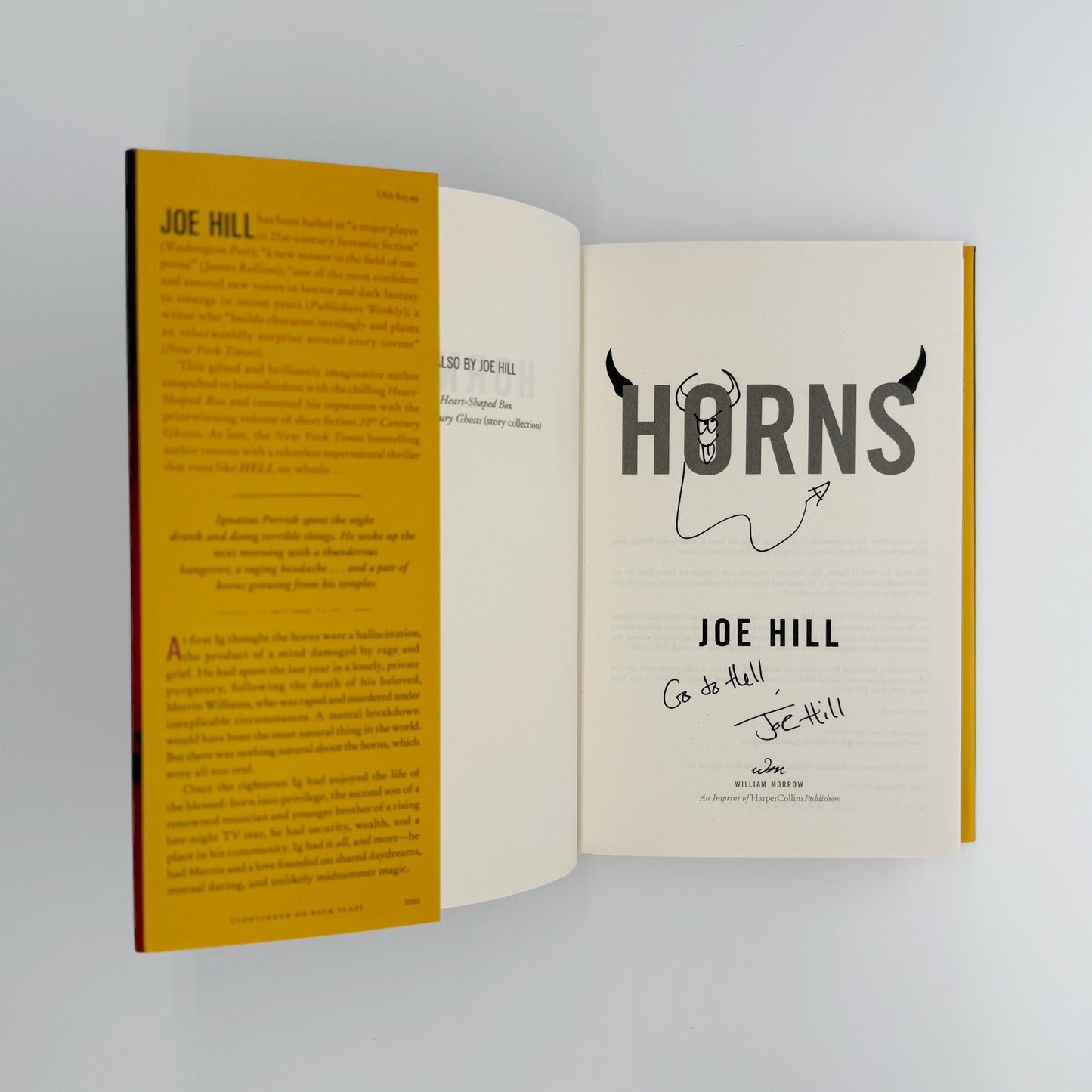 Hill, Joe - Horns (Signed)