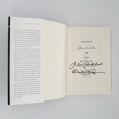 Andrews, Dame Julie - Home Work (Signed)